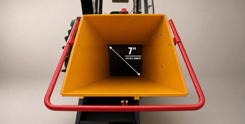 7inch(177mm)Chipping Capacity