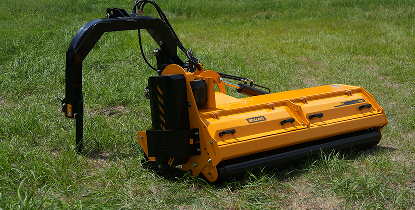 Three-point linkage mounting