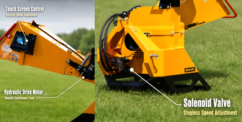 Stepless Feed Speed Adjustment via Solenoid Valve